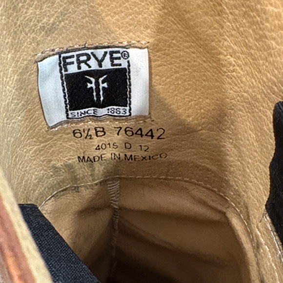 Frye Tan Tall leather boots 6.5 - Picture 5 of 6